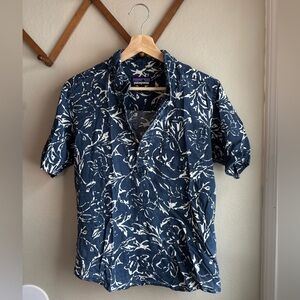 Blue Patagonia Button-Up